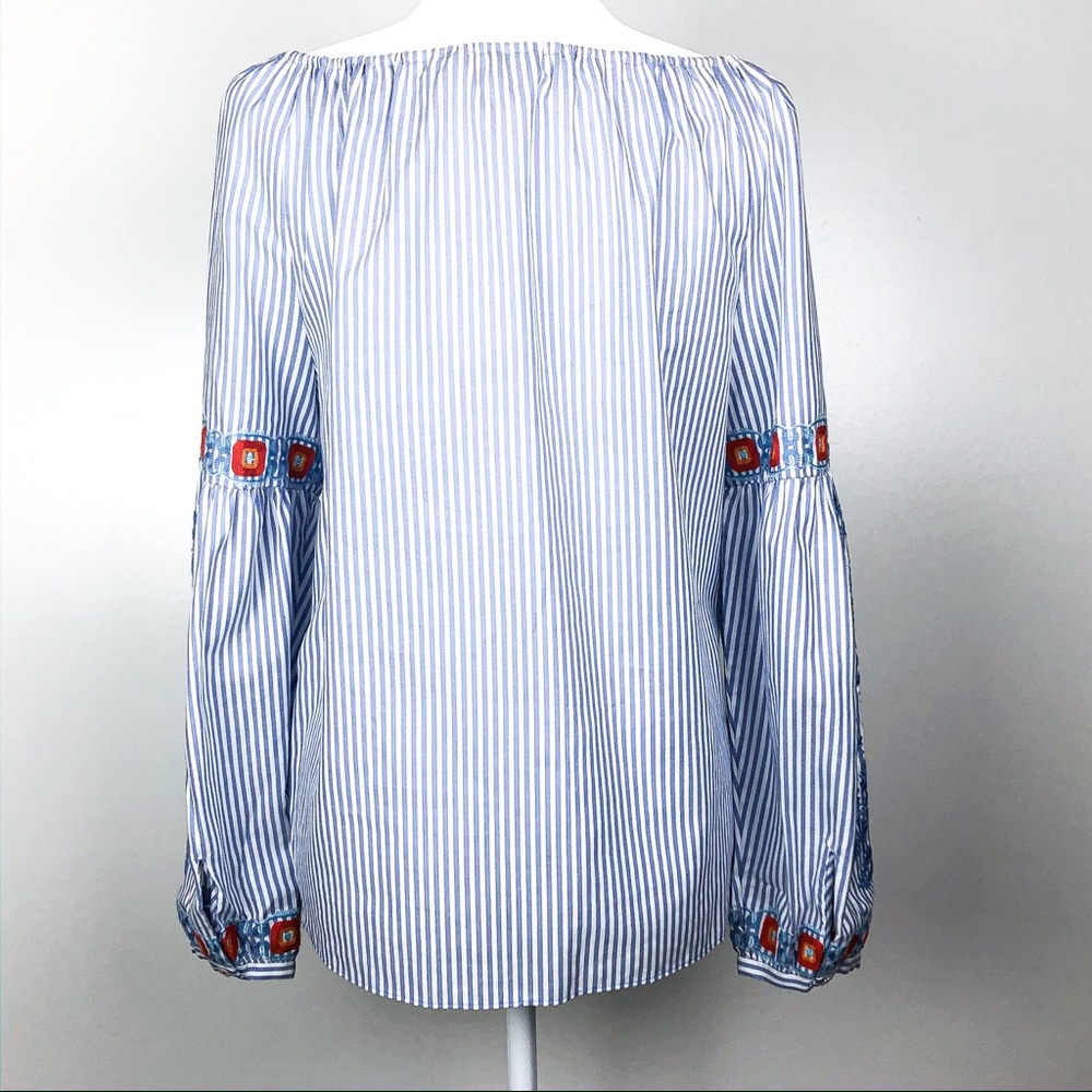 🚫SOLD🚫 🎉HP🎉 Tory Burch Madison Embroidered Top - Picture 8 of 8
